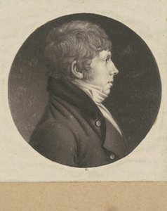 Neznámý muž od Charles B. J. Févret de Saint Mémin