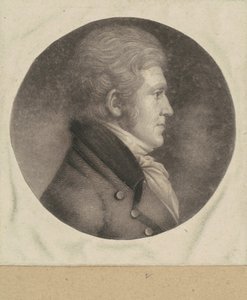 Neznámý muž od Charles B. J. Févret de Saint Mémin