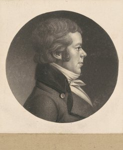 Neznámý muž od Charles B. J. Févret de Saint Mémin