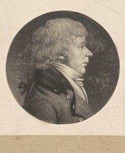 Neznámý muž od Charles B. J. Févret de Saint Mémin