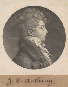 Neznámý muž od Charles B. J. Févret de Saint Mémin
