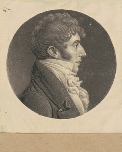 Neznámý muž od Charles B. J. Févret de Saint Mémin