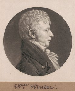 William Henry Winder od Charles B. J. Févret de Saint Mémin