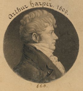 Arthur Harper od Charles Balthazar Julien Févret de Saint-Mémin