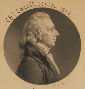 Charles Carroll od Charles Balthazar Julien Févret de Saint-Mémin