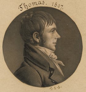 David Thomas od Charles Balthazar Julien Févret de Saint-Mémin