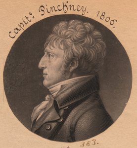 Möglicherweise Charles Pinckney oder Dr. George Wilson od Charles Balthazar Julien Févret de Saint-Mémin