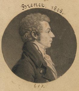 Pravděpodobně Henry Brunet od Charles Balthazar Julien Févret de Saint-Mémin