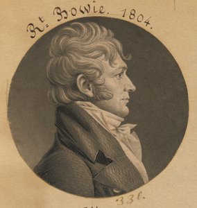Robert Bowie od Charles Balthazar Julien Févret de Saint-Mémin