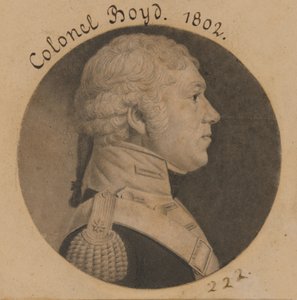 William Boyd od Charles Balthazar Julien Févret de Saint-Mémin
