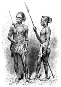 Moi people, Indonésie, 1895.