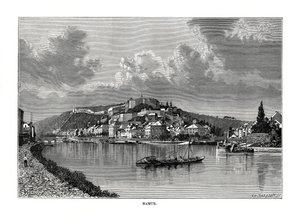 Namur, Belgie, 1879 od Charles Barbant