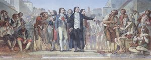 Kameny se rozběhly, ilustrace k bretaňskému příběhu z 
