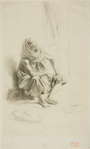 Sedící Arab