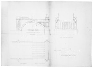 Návrh a výška pro Westminster Bridge