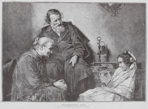 Babiččin příběh (litografie) od Charles Baude