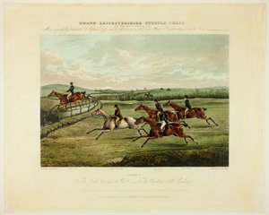 Pole se stává Select, z Velké steeplechase přes Leicestershire od Charles Bentley