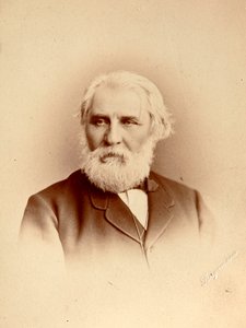 Ivan Turgenev, ruský autor, konec 19. století od Charles Bergamasco