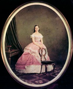 Portrét velkovévodkyně Marie Alexandrovny z Ruska, 1853-1920, 1860-70