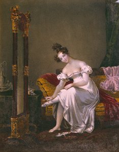 Neglige, kolem roku 1830 od Charles Boulanger de after Boisfremont