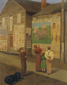 Nadcházející události vrhají své stíny před rokem 1871. od Charles Caleb Ward