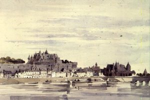 Pohled na Amboise, Francie