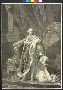 König von Frankreich Ludwig XV von Charles-Clément Bervic