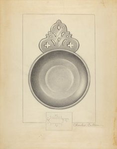 Cínový Porringer