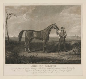 Americké zatmění od Charles Cushing Wright