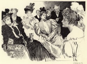 Čaj do salonu od Charles Dana Gibson