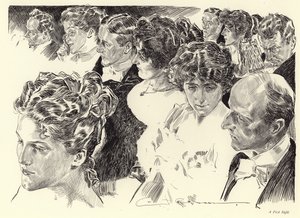 První noc od Charles Dana Gibson