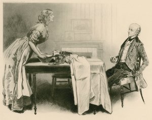 Dick Swiveller a markýza od Charles Dana Gibson
