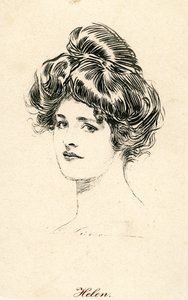 Helen, Gibson Girl, kolem roku 1900