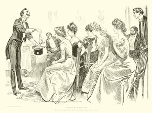Ilustrace pro The Social Ladder od Charles Dana Gibson