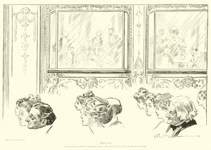 Ilustrace pro The Social Ladder od Charles Dana Gibson