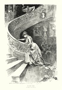 V přestupném roce (litografie) od Charles Dana Gibson