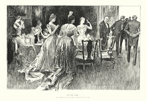 V přestupném roce (litografie) od Charles Dana Gibson