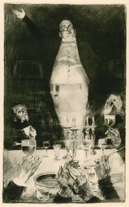 Pan Pickwick pronáší svou slavnou řeč od Charles Dana Gibson