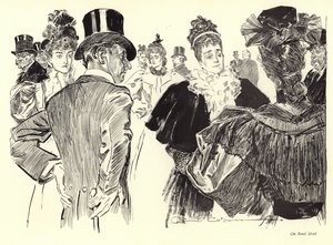 Na Bond Street od Charles Dana Gibson