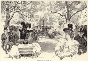 Neděle ráno, poblíž Stanhope Gate, Hyde Park