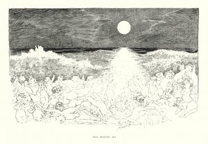To neklidné moře (litografie) od Charles Dana Gibson