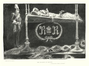 Rozhodnutí o nebi (litografie) od Charles Dana Gibson
