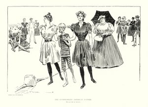 Přepracovaný americký otec (litografie) od Charles Dana Gibson
