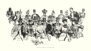 Skutečný exponát na výstavě koní (litografie) od Charles Dana Gibson