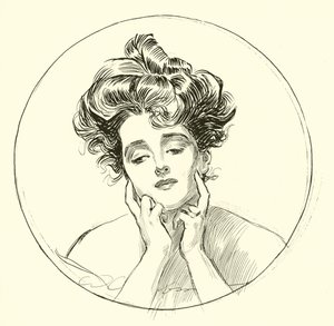 Krásná vdova od Charles Dana Gibson
