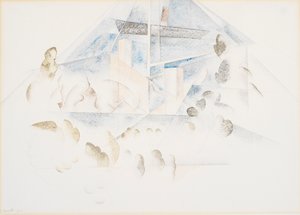 Bermudy, stožáry a listí od Charles Demuth