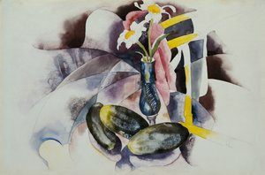 Květiny a okurky od Charles Demuth