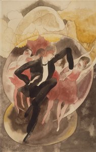 Ve Vaudeville (Tanečník s chorusem) od Charles Demuth