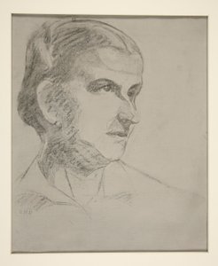 Portrét Augusty B. Demuthové [umělkyně od Charles Demuth
