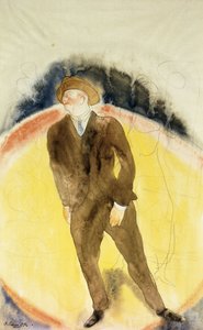 Vaudeville postava od Charles Demuth